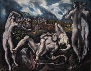 El Greco Laokoon oil on canvas